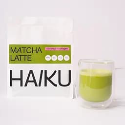Матча Haiku з кокосовим молоком та морським колагеном