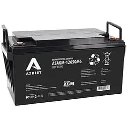 Аккумуляторная батарея Super AGM Azbist ASAGM12650M6 12V 65 Ah