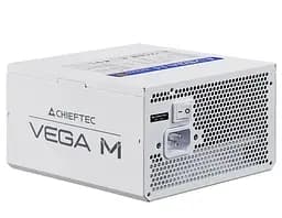 Блок живлення Chieftec Vega M 1000W ATX 3.1 80+ Gold White (PPG-1000-CW)