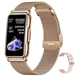 Годинник Smart Mioband Nano+ Gold, 2 ремінця - мініатюра 2