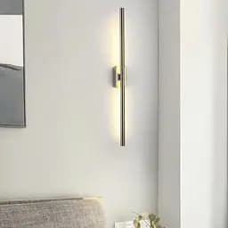 Мінімалістичний латунний настінний світильник в корпусі 80 см Line F Арт. C20/800 AB