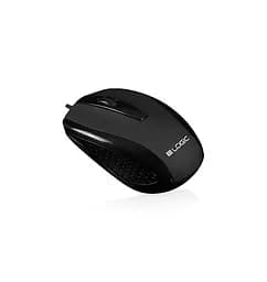 Мишка LogicConcept LM-31 бездротова 1200dpi 3 кнопки USB чорна - мініатюра 2