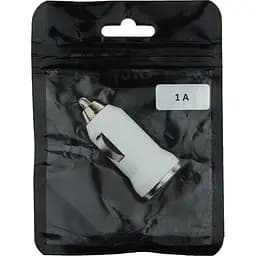 Автомобильное зарядное устройство TOTO TZZ-54 Car charger 1USB 1A White