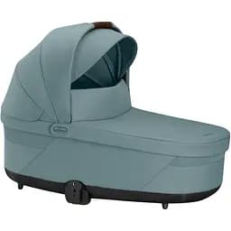 Коляска Cybex Balios S Lux TPE Stormy Blue з бампером + Люлька Cybex S Stormy Blue блакитна  - мініатюра 3