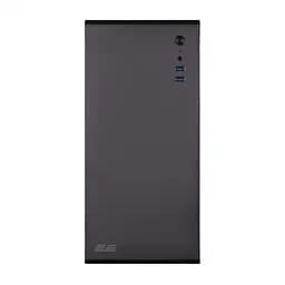 2E Корпус 2E Credo V200B без БЖ, 2xUSB3.0, 1x80мм, VGA 250мм, mATX, чорний - мініатюра 2