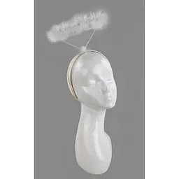 Німб білий карнавальний