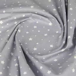 Простирадло Cosas на резинці 100х200 grey starsfall, сірий (StarFall_Grey_100x200x20) - мініатюра 4