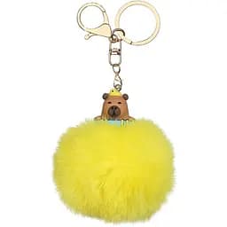 Брелок ZiBi PomPom Capybara хутро (ZB.706702) - мініатюра 3