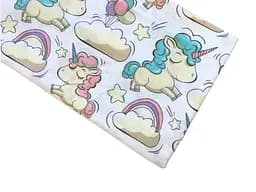 Хлопковая пеленка Moontime 100х80см "Единорожки"