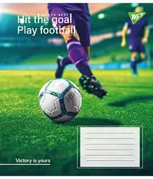 Набір зошитів Yes Hit the goal А5 в лінійку 48 аркушів 10 шт. (767390) - мініатюра 6