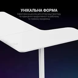 Комп'ютерний стіл GamePro (GDC216W) White (GDC216W) - мініатюра 7