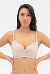 Бюстгальтер напівпоролон Sofia 011 12B 03 Effetto Lingerie срібний-півонія 75E