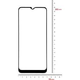 Захисне скло BeCover для Samsung Galaxy M12 SM-M127 Black (705906) - мініатюра 3