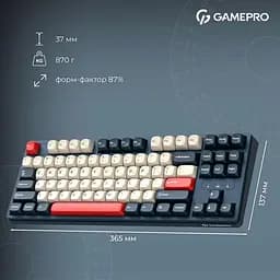 Клавіатура GamePro Asgard Ragnar (MK285BL) - мініатюра 13