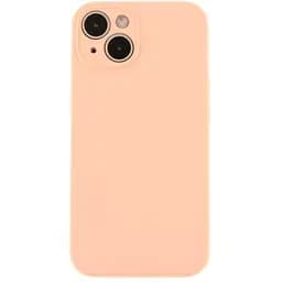 Чохол Silicone Case із захистом камери Full Apple iPhone 14 Grapefruit