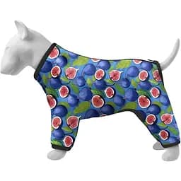 Ветровка для собак Collar Waudog Clothes, рисунок "Инжир", XS25, В 36-38 см, С 26-28 см