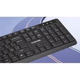 Клавіатура Canyon KB-W01 Water resistant Wireless UA Black (CNE-CKEYW01) - мініатюра 5