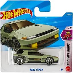 Базовая машинка Hot Wheels Compact Kings Hako Type D оливковая (5785) JJJ43-N521