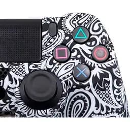 Чохол на геймпад Silicone Case для Sony DualShock 4 White Ornament [98258] - мініатюра 3