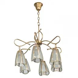 Люстра підвісна Brille кантрі E27 40W PB (BL-705S/6)