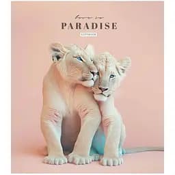 Тетрадь общая Школьник Love in paradise в клеточку 48 листов УФ-лак 10 шт. (048-3256K)
