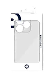 Прозрачный чехол для TECNO Spark Go 2024 (BG6)/20C (BG7n) с защитой камеры, тонкий, силиконовый, бесцветный, ударопрочный, противоударный бампер с закрытой камерой, ArmorStandart (ARM73593) - мініатюра 3