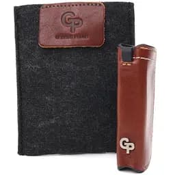 Чоловіча шкіряна ключниця GRANDE PELLE 3.5х9 см acs0025846 - мініатюра 5