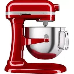 Планетарний міксер KitchenAid Artisan з підйомною чашею 6.6 л червоний (5KSM70SHXEER)