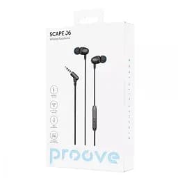 Навушники Proove Scape J6 (3.5mm) black (WESJ60000801) - мініатюра 2