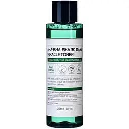 Тонер для обличчя Some By Mi AHA BHA PHA 30 Days Miracle Toner з комплексом кислот 150 мл