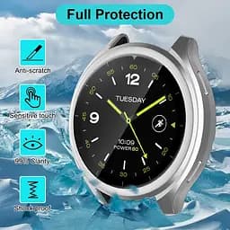 Захисний чохол Tamister для смартгодинника Xiaomi Watch 2 з плівкою чорний - мініатюра 9