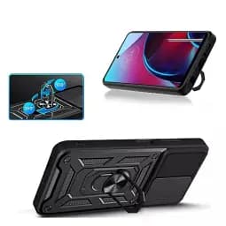 Панель BeCover Military для Poco C40 Black (708202) - мініатюра 2