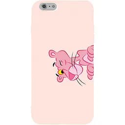 Чохол-накладка Toto Matt TPU 2 mm Print Case Apple iPhone 6/6s #54 Pink Pantera Sand pink