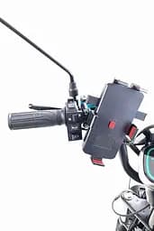 Електровелосипед Minako Monster (2000W, 60V, 36Ah) +Гідравлічні гальма +Розкладний Багажник / сидіння Синій - мініатюра 4