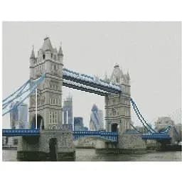 Алмазна картина Strateg Лондонський Tower Bridge FA40841