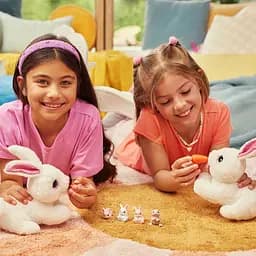 Інтерактивний ігровий набір Pets & Robo Alive серії "Mama & Baby Surprise" S1 Мама кролиця з сюрпризом (9554) - мініатюра 8