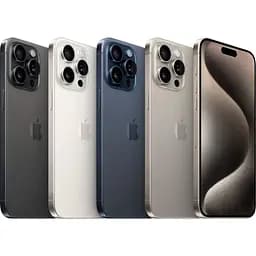 Смартфон Apple iPhone 15 Pro 1TB eSIM Natural Titanium [MTU53] [93928] - мініатюра 6