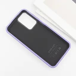 Шкіряний чохол Leather Case Metal Buttons для Samsung Galaxy A15 4G/5G / M15 5G Light Purple - мініатюра 4