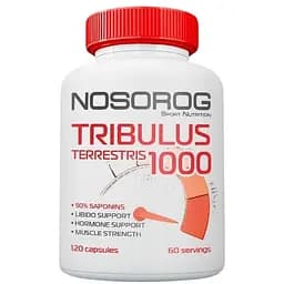 Стимулятор тестостерона Nosorog Tribulus 120 капсул
