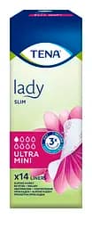 Урологічні прокладки Tena Lady Slim Ultra Mini, 14 шт. - мініатюра 2
