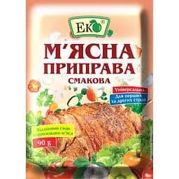 Приправа Еко м'ясна смакова 90 г