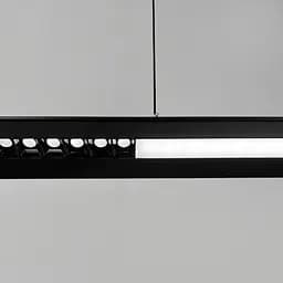 Лінійний LED світильник у чорному корпусі 120 см | Line F | Арт. H39L-1200 BK - мініатюра 4