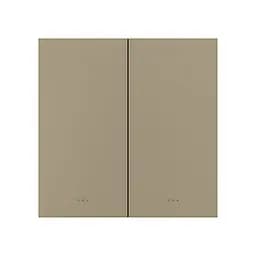 Розумний вимикач світла на 2 канали ZigBee Akubela SM-2G Gold (00-00002840)