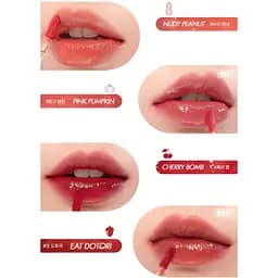 Тінт для губ Rom&nd Juicy Lasting Tint 12 Cherry Bomb 5.5 г - мініатюра 3