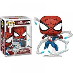 Фігурка Funko Pop Марвел Людина павук Пітер Паркер Marvel Spider-Man Parker Advanced Suit 10 см FP M S 971