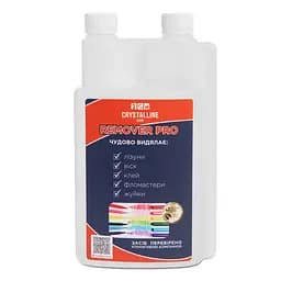 Средство для чистки и удаления фломастеров, воска и лизунов Crystalline shop Remover Pro 1 л