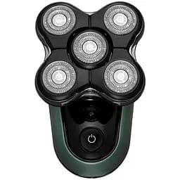 Електробритва для голови Remington Ultimate Series RX7 роторна чорно-зелена (XR1600) - мініатюра 2