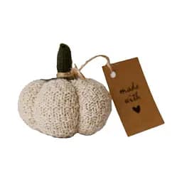 Декоративное текстильное изделие Прованс Pumpkin кремовый 9 см (40275)