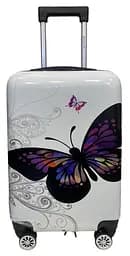 Валіза маленька Madisson Snowball 26820 з полікарбонату 30 л 55×35×20 см Біла - мініатюра 2