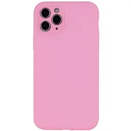 Чохол Epik Silicone Case Full Camera Protective AA NO LOGO для Apple iPhone 12 Pro 6.1 Рожевий/Light pink